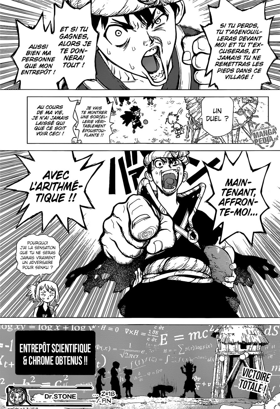  Dr. Stone Français - Dr. Stone 18 Duel de sorciers - 18