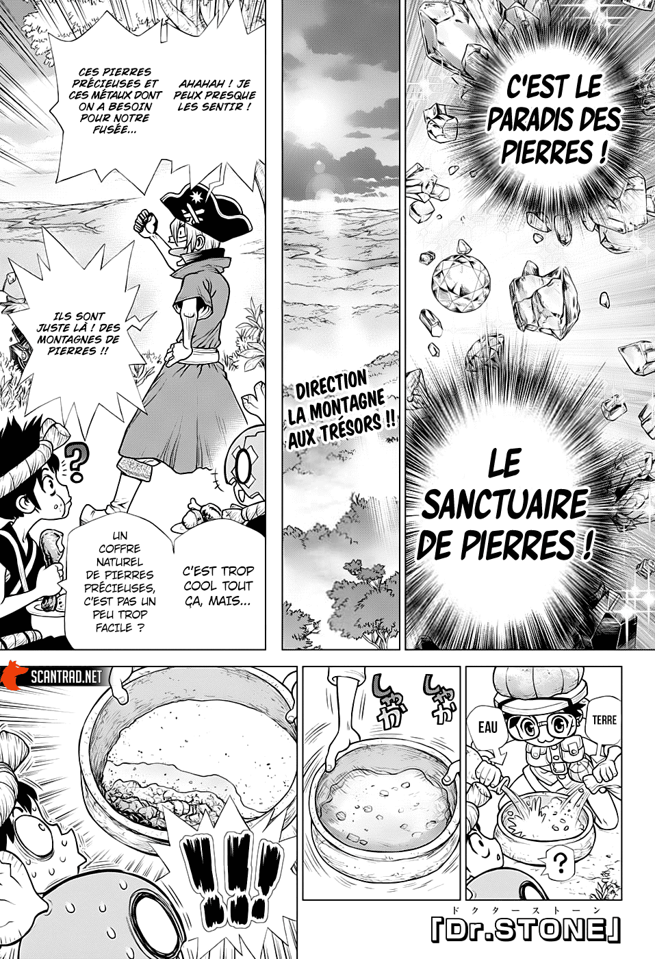  Dr. Stone Français - Dr. Stone 184 Le fort de la méduse - 1