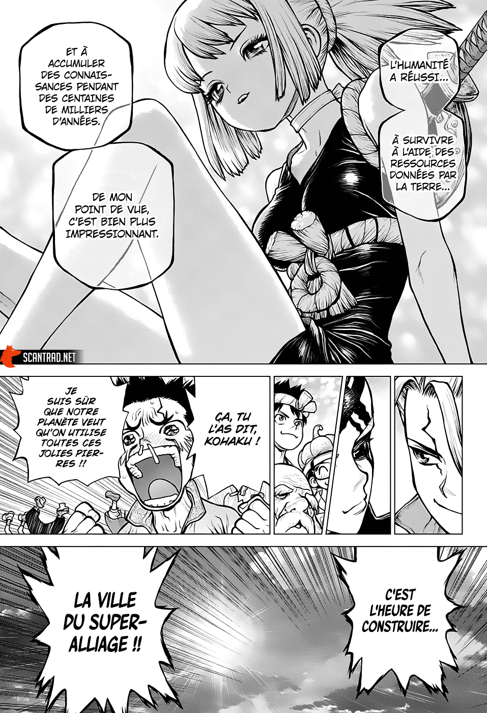  Dr. Stone Français - Dr. Stone 184 Le fort de la méduse - 3