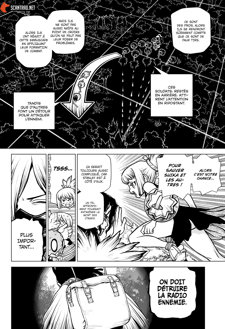  Dr. Stone Français - Dr. Stone 187 Cyber guerilla - 9