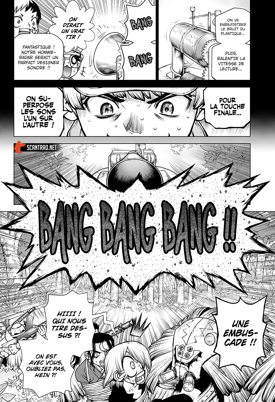  Dr. Stone Français - Dr. Stone 187 Cyber guerilla - 7