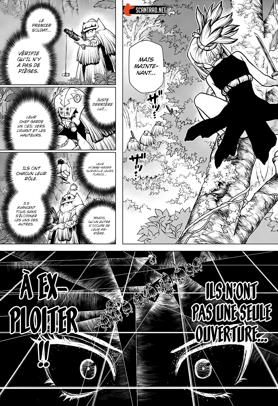  Dr. Stone Français - Dr. Stone 187 Cyber guerilla - 4