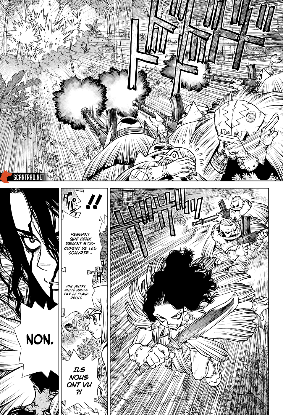  Dr. Stone Français - Dr. Stone 187 Cyber guerilla - 8