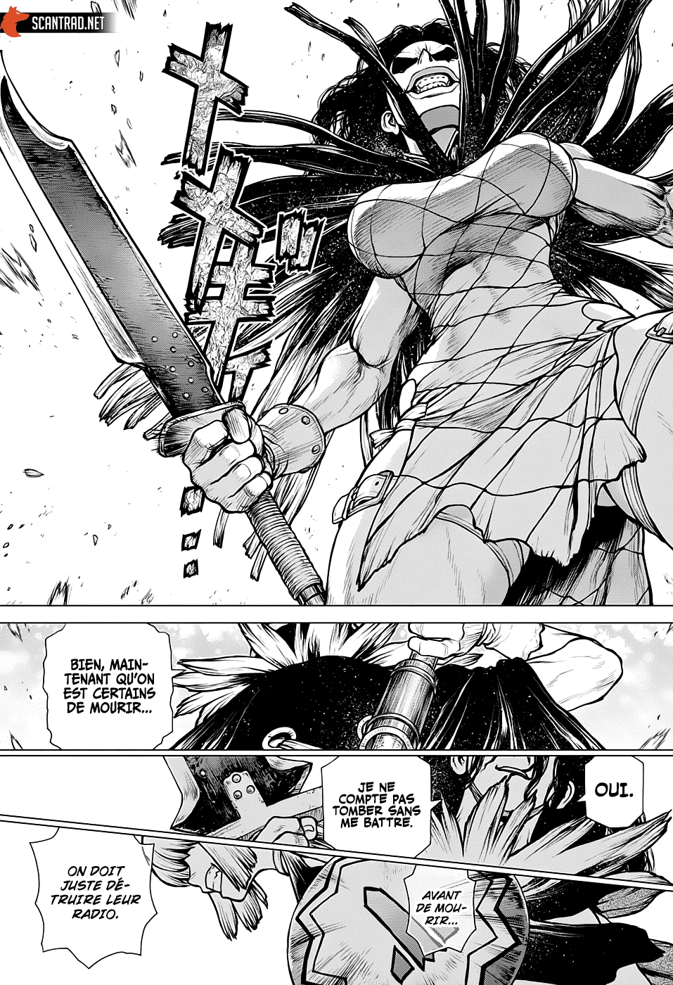  Dr. Stone Français - Dr. Stone 187 Cyber guerilla - 14