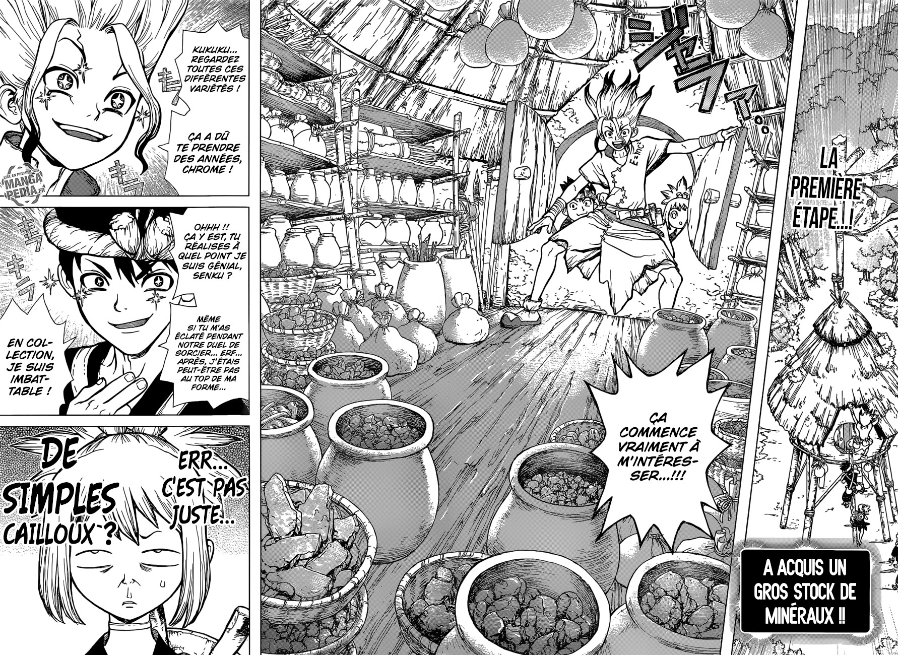  Dr. Stone Français - Dr. Stone 19 Un lieu caché vieux de 2 000 000 d'années - 2