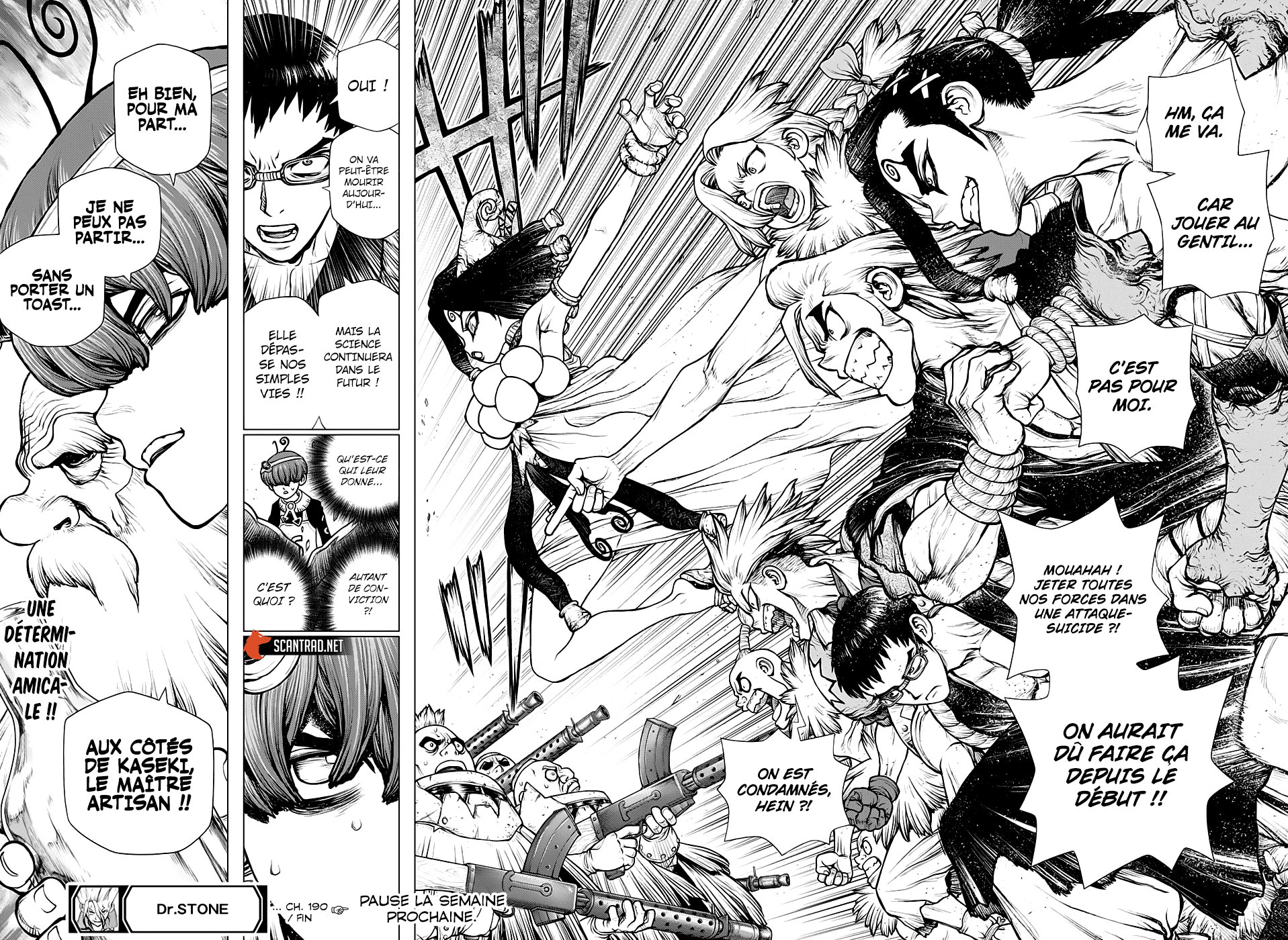  Dr. Stone Français - Dr. Stone 190 La science transcende la vie - 16