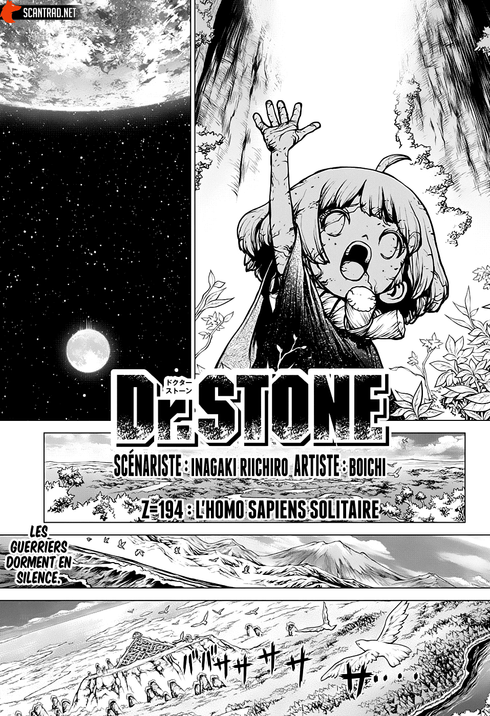  Dr. Stone Français - Dr. Stone 194 L'Homo sapiens solitaire - 1