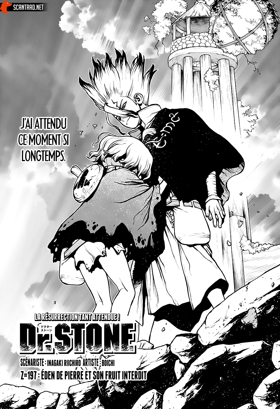  Dr. Stone Français - Dr. Stone 197 Éden de pierre et son fruit interdit - 1