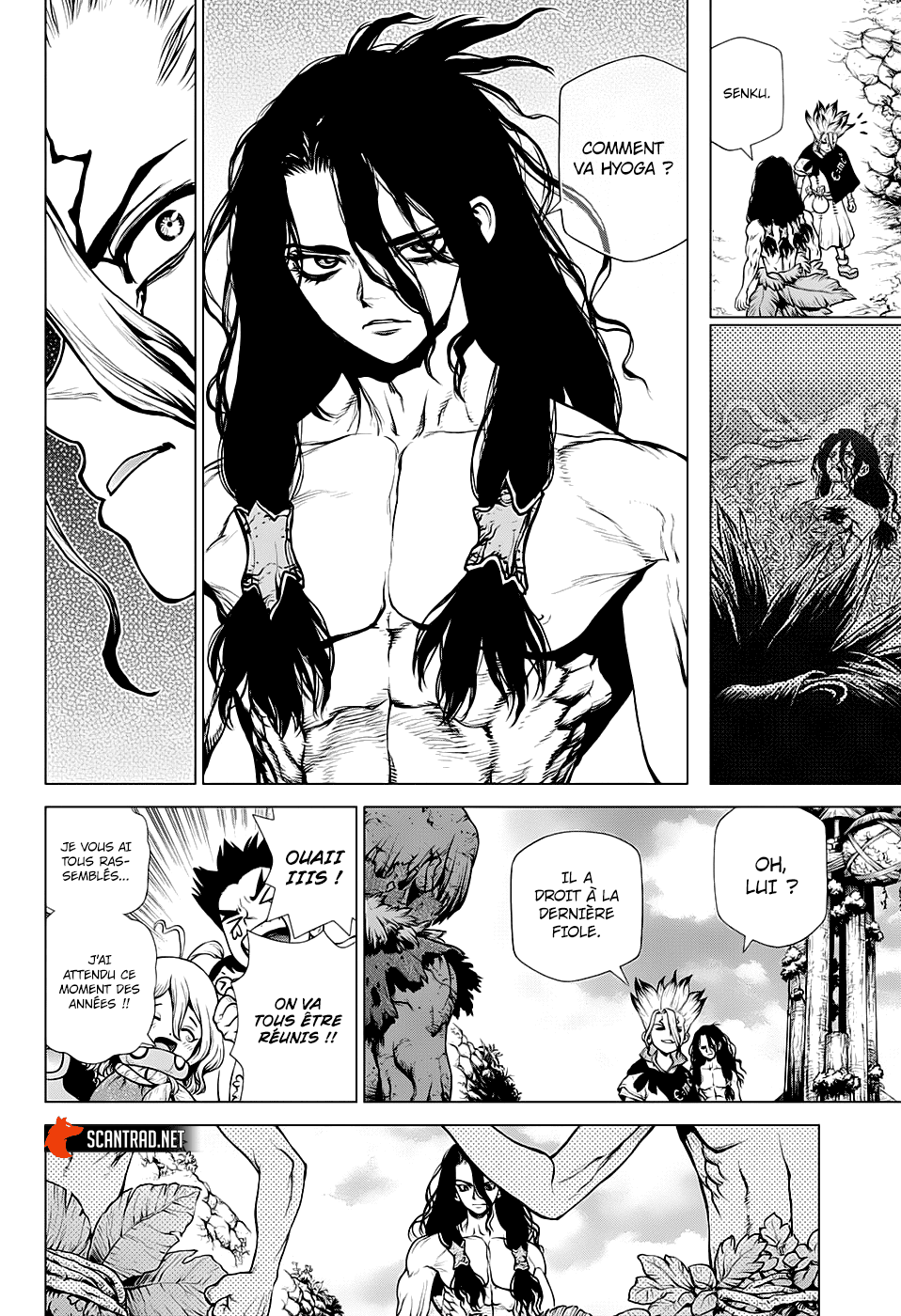  Dr. Stone Français - Dr. Stone 197 Éden de pierre et son fruit interdit - 8