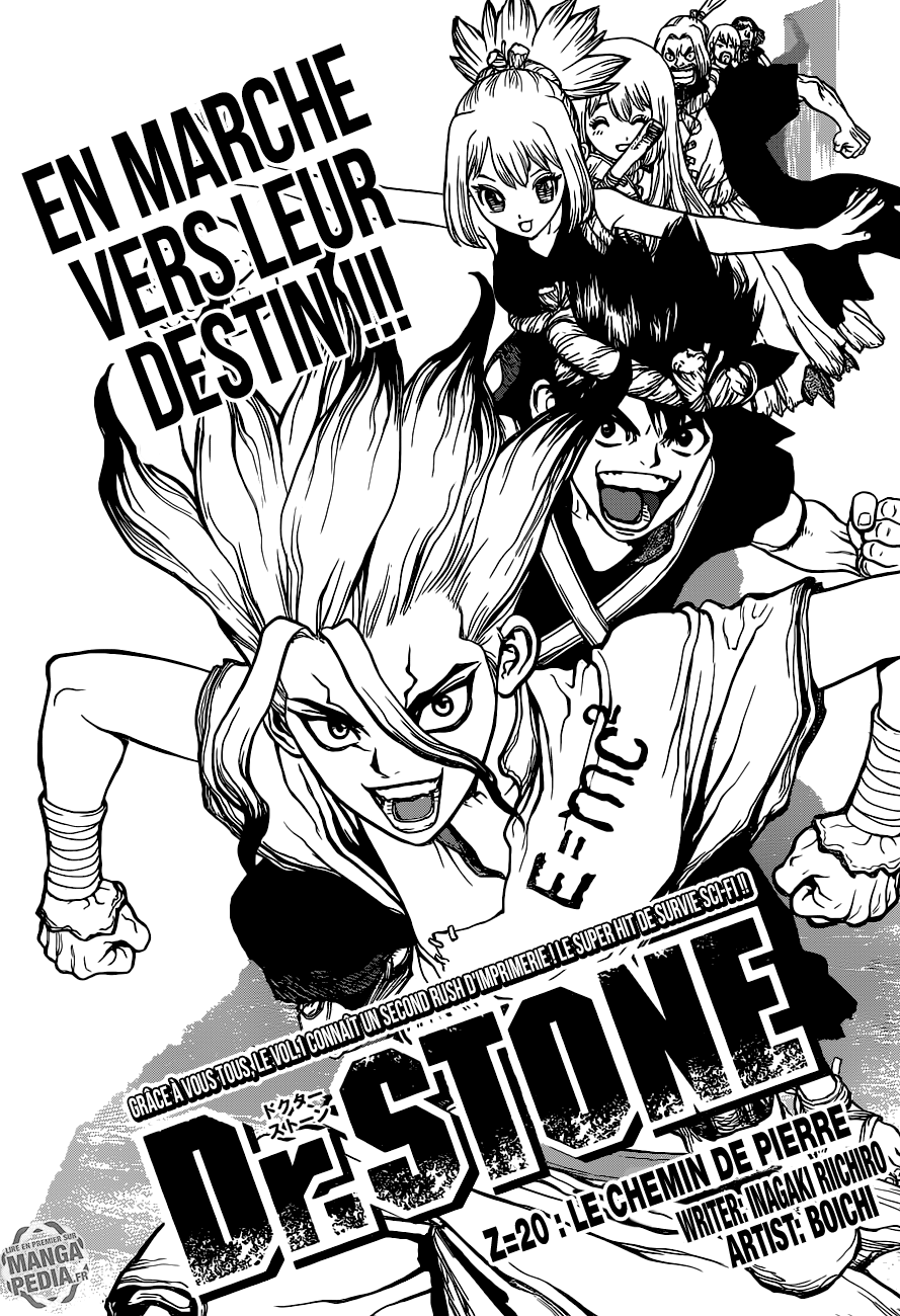  Dr. Stone Français - Dr. Stone 20 Le chemin de pierre - 1