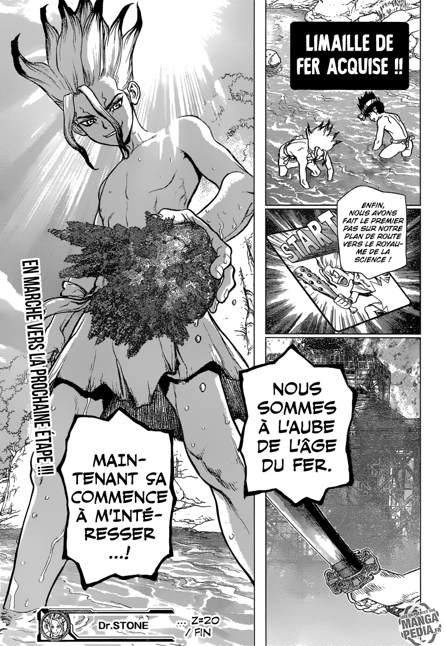  Dr. Stone Français - Dr. Stone 20 Le chemin de pierre - 16