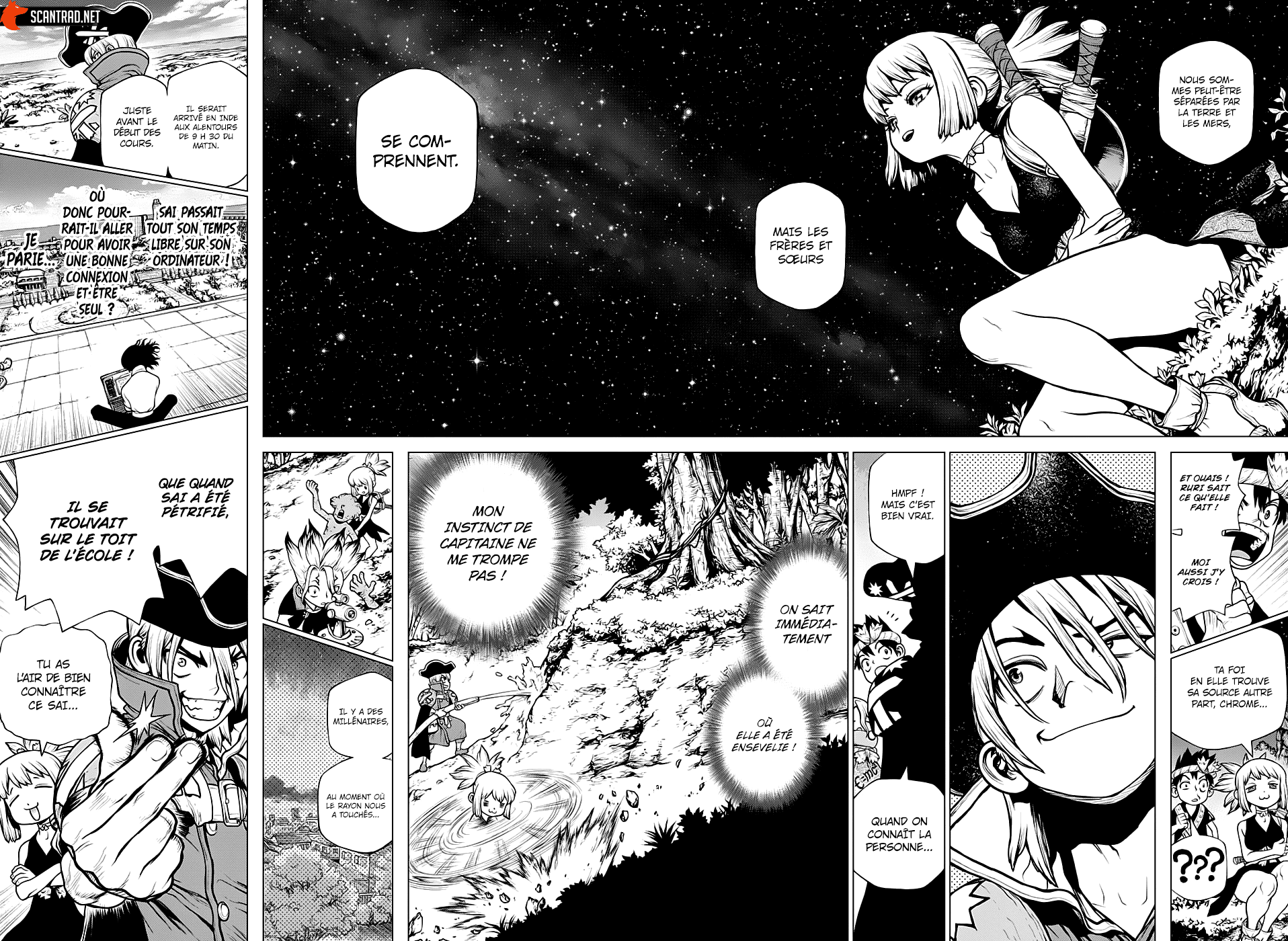  Dr. Stone Français - Dr. Stone 204 L'univers est écrit en langage mathématique - 10