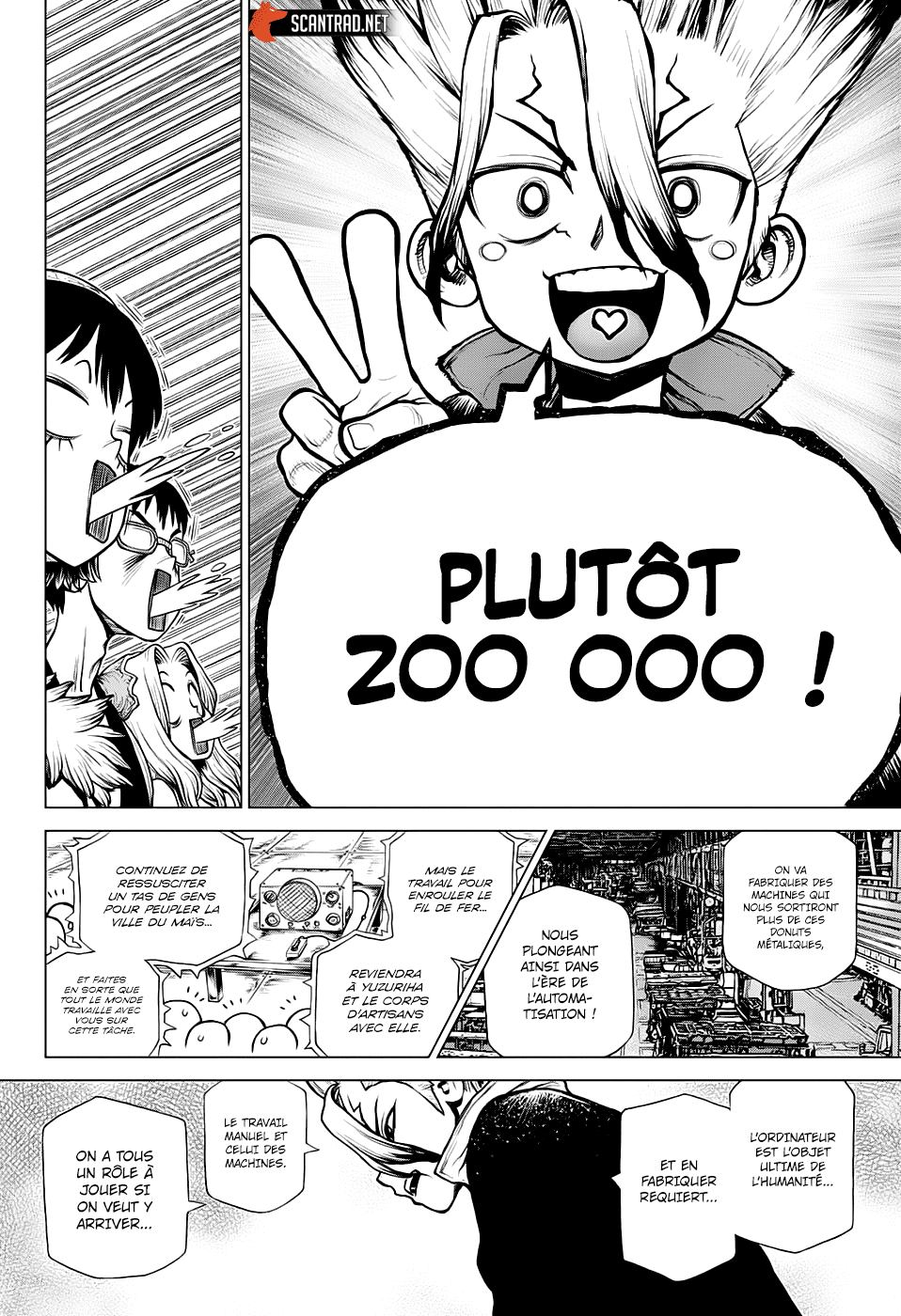  Dr. Stone Français - Dr. Stone 206 L'aube de l'ordinateur - 18