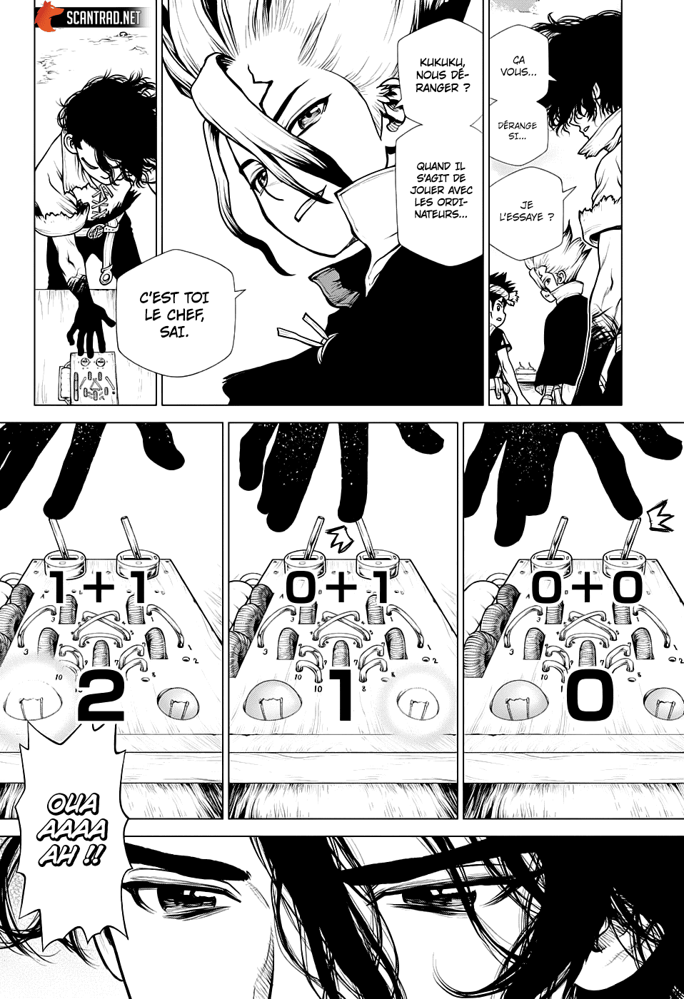  Dr. Stone Français - Dr. Stone 206 L'aube de l'ordinateur - 15