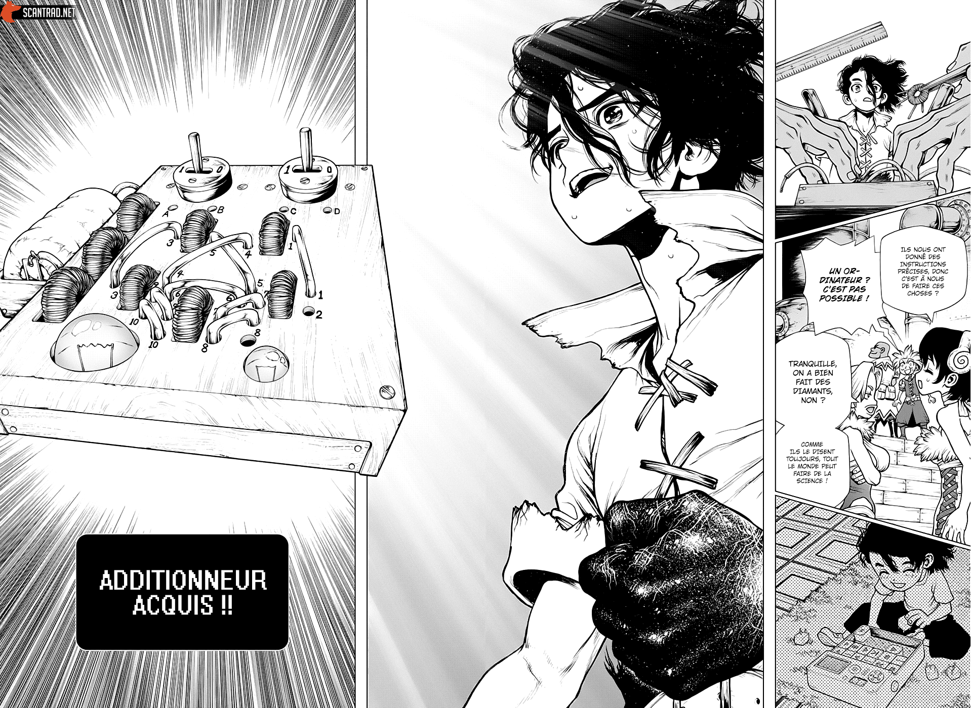  Dr. Stone Français - Dr. Stone 206 L'aube de l'ordinateur - 14