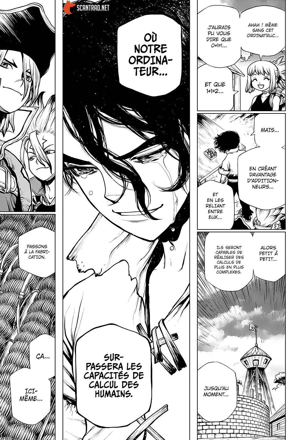  Dr. Stone Français - Dr. Stone 206 L'aube de l'ordinateur - 16