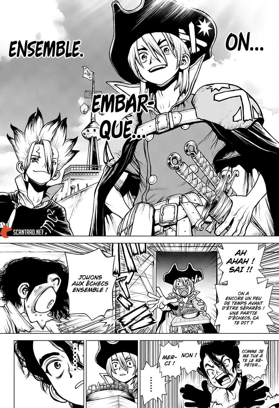  Dr. Stone Français - Dr. Stone 207 Établir les connexions du schéma électrique - 16