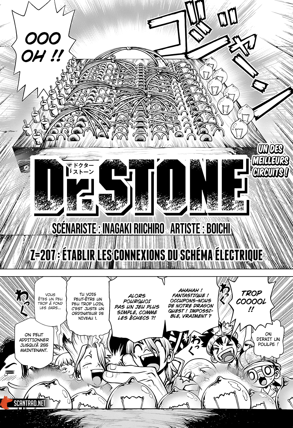  Dr. Stone Français - Dr. Stone 207 Établir les connexions du schéma électrique - 2