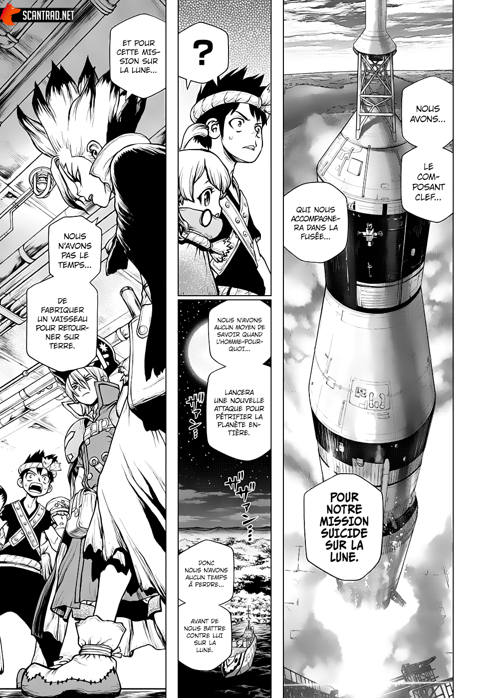  Dr. Stone Français - Dr. Stone 209 La dure vérité de la fusée - 13