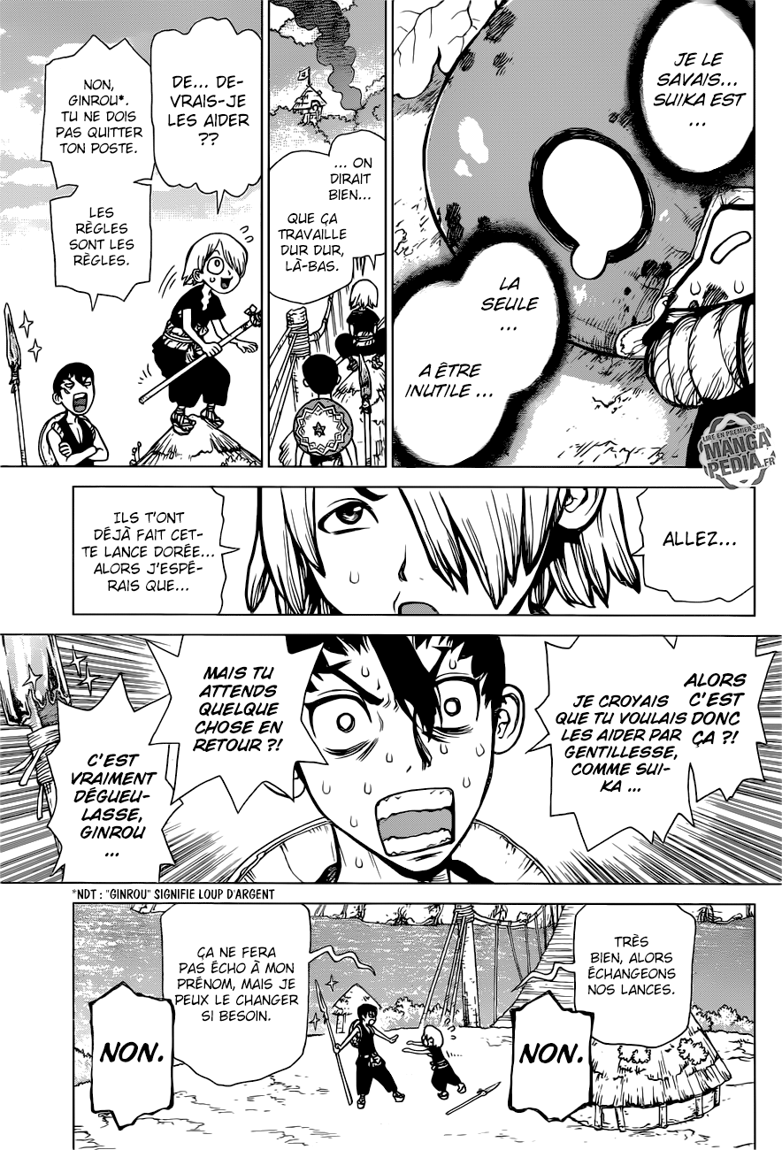  Dr. Stone Français - Dr. Stone 21 L'avènement du fer - 16