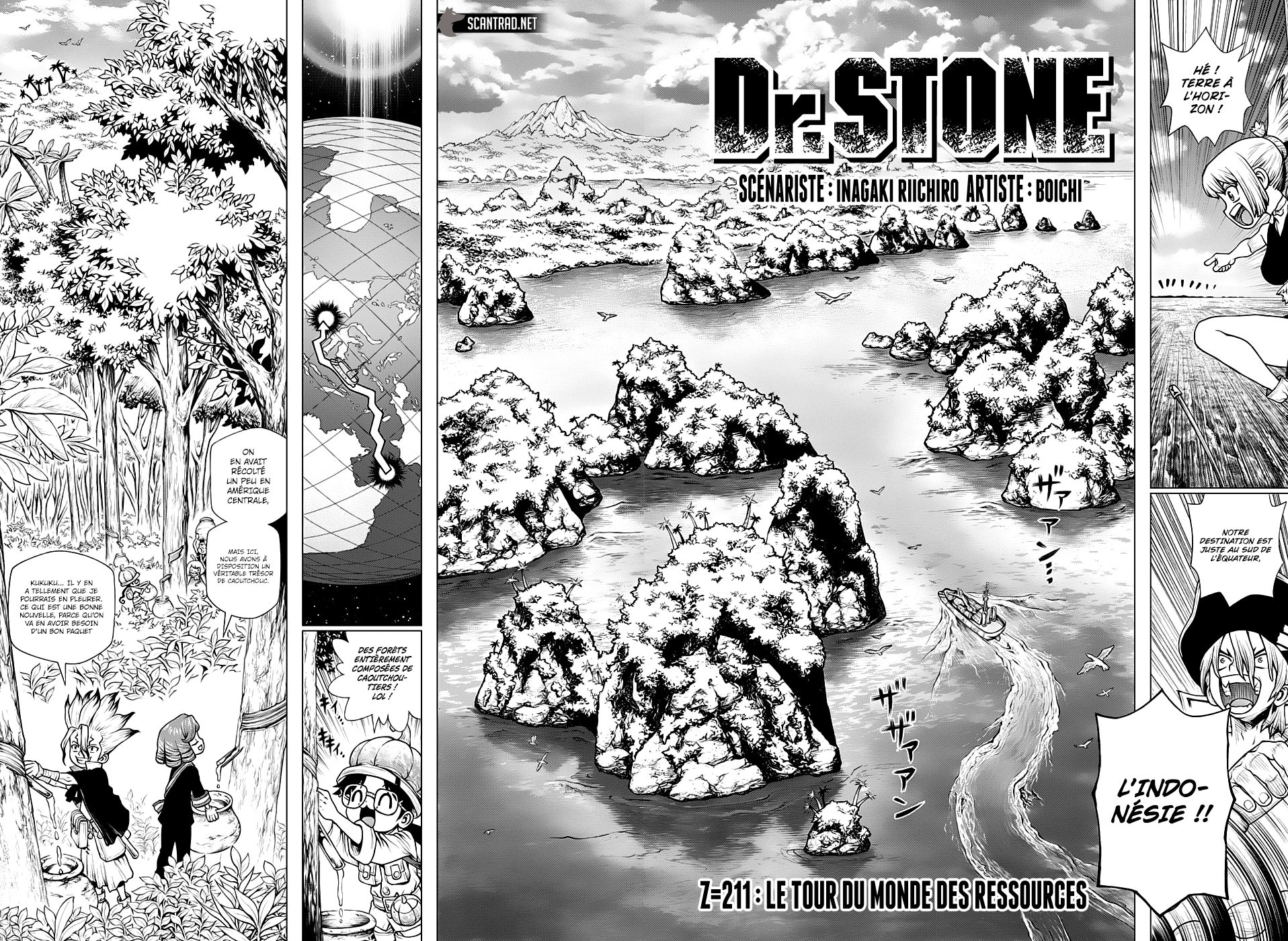  Dr. Stone Français - Dr. Stone 211 Le tour du monde des ressources - 2