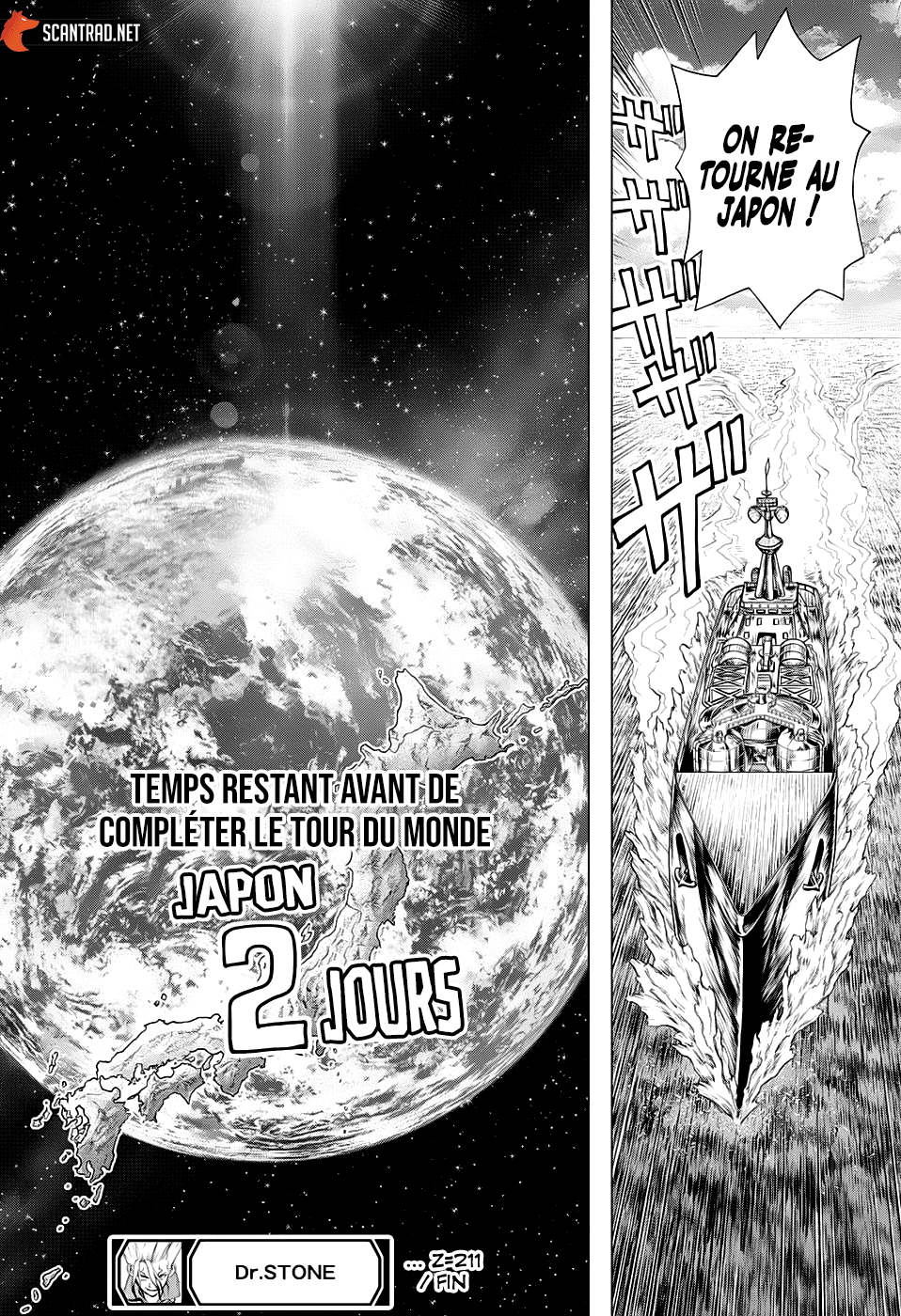  Dr. Stone Français - Dr. Stone 211 Le tour du monde des ressources - 15