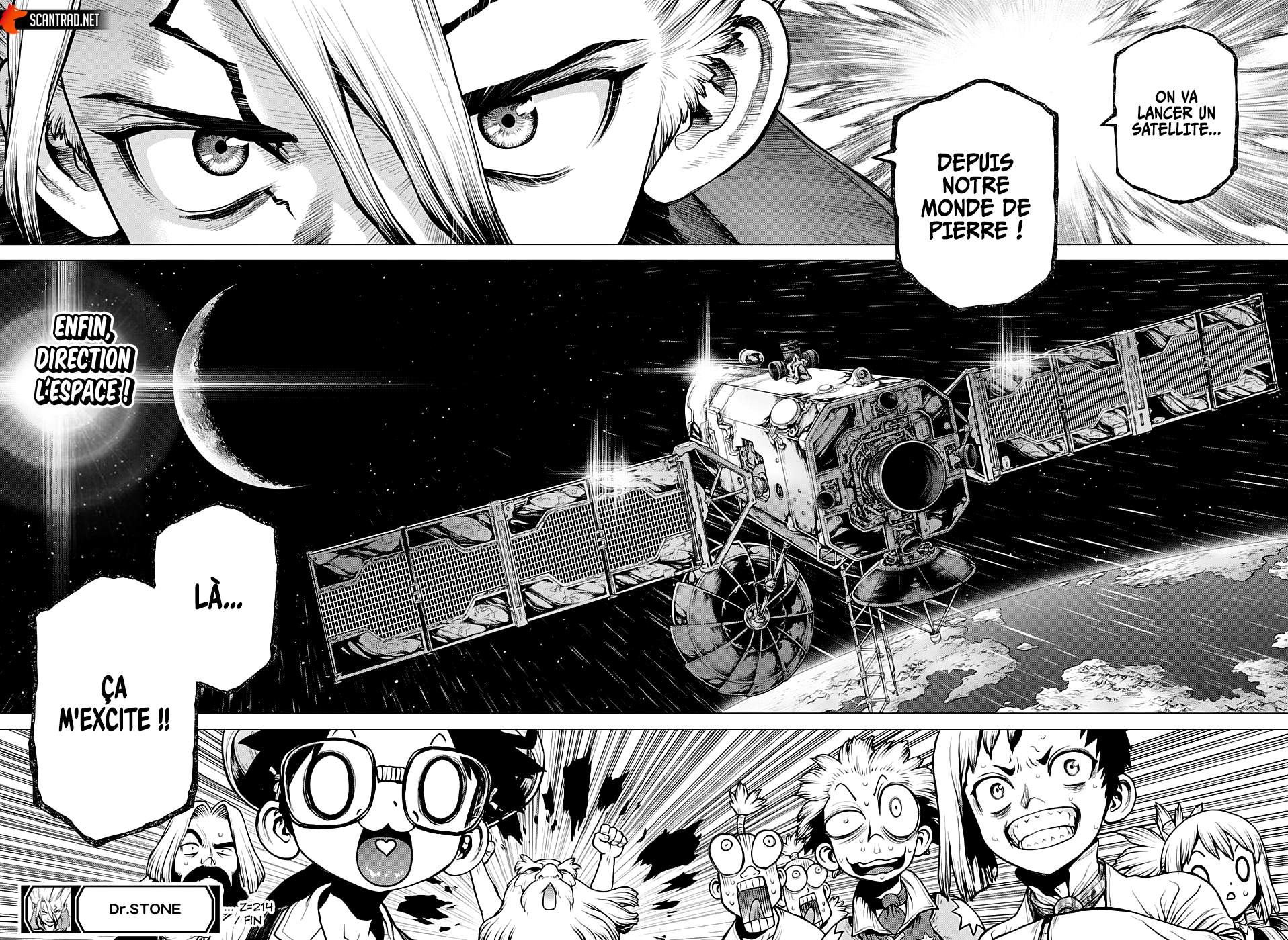  Dr. Stone Français - Dr. Stone 214 Force de défense terrestre du monde de la pierre - 18