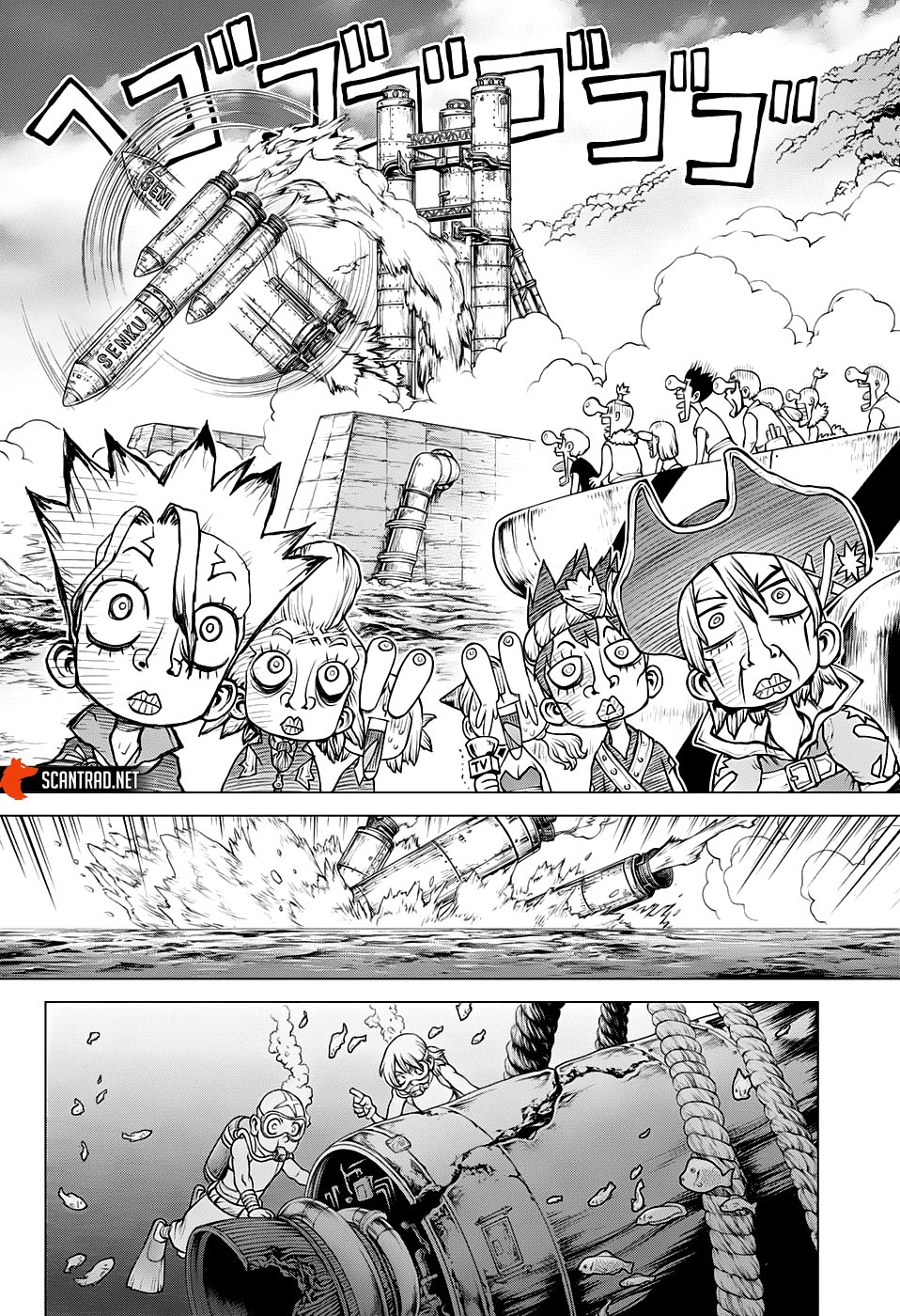  Dr. Stone Français - Dr. Stone 215 Long long road - 12