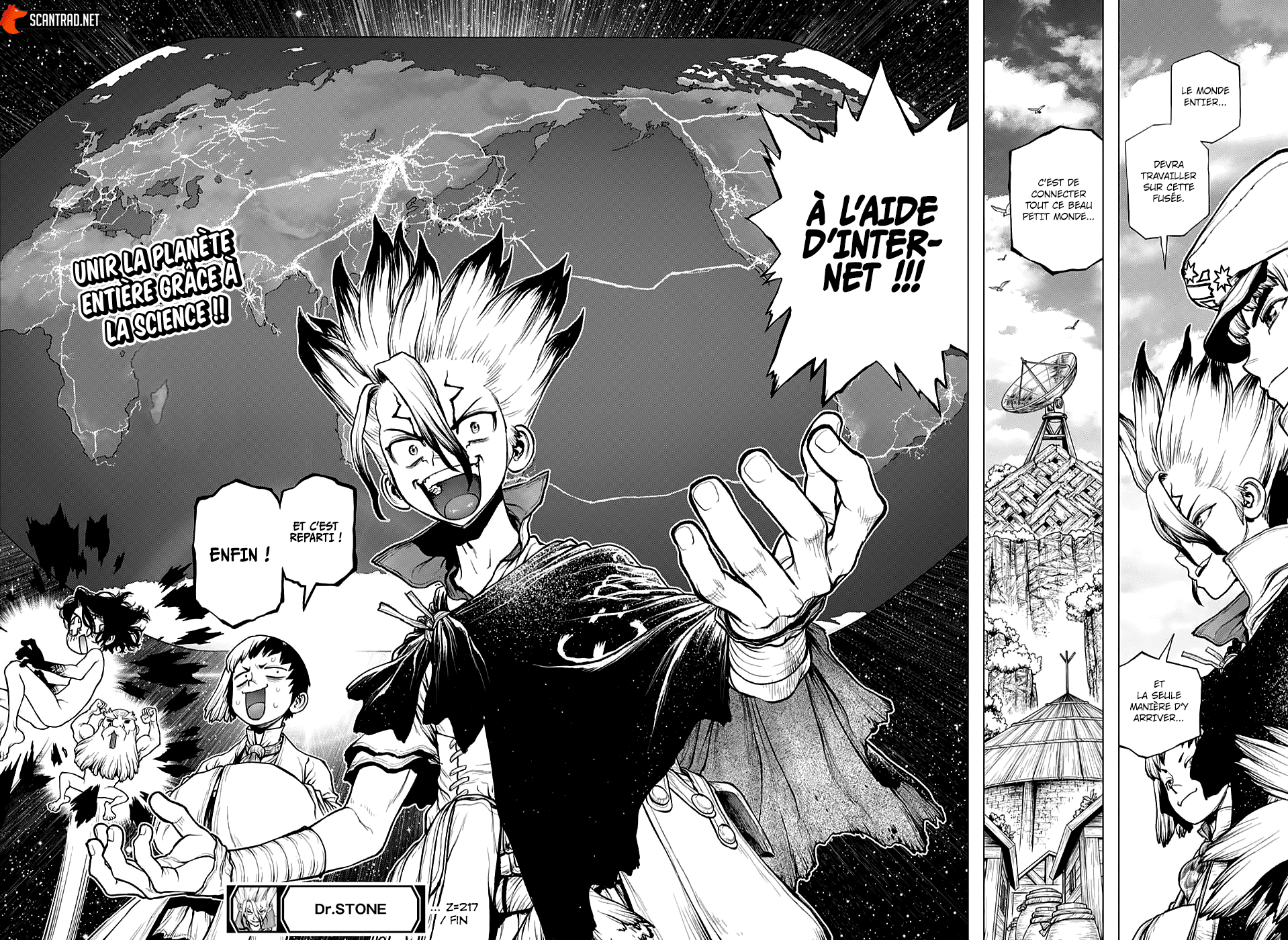  Dr. Stone Français - Dr. Stone 217 Les outsiders de la science - 17