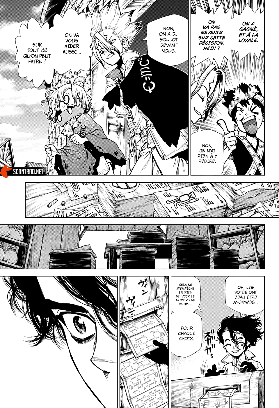  Dr. Stone Français - Dr. Stone 217 Les outsiders de la science - 14