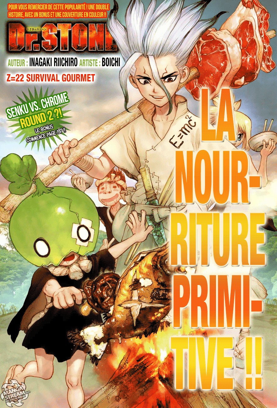  Dr. Stone Français - Dr. Stone 22 Survival Gourmet - 1