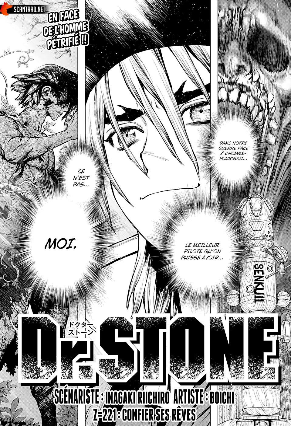  Dr. Stone Français - Dr. Stone 221 Confier ses rêves - 1