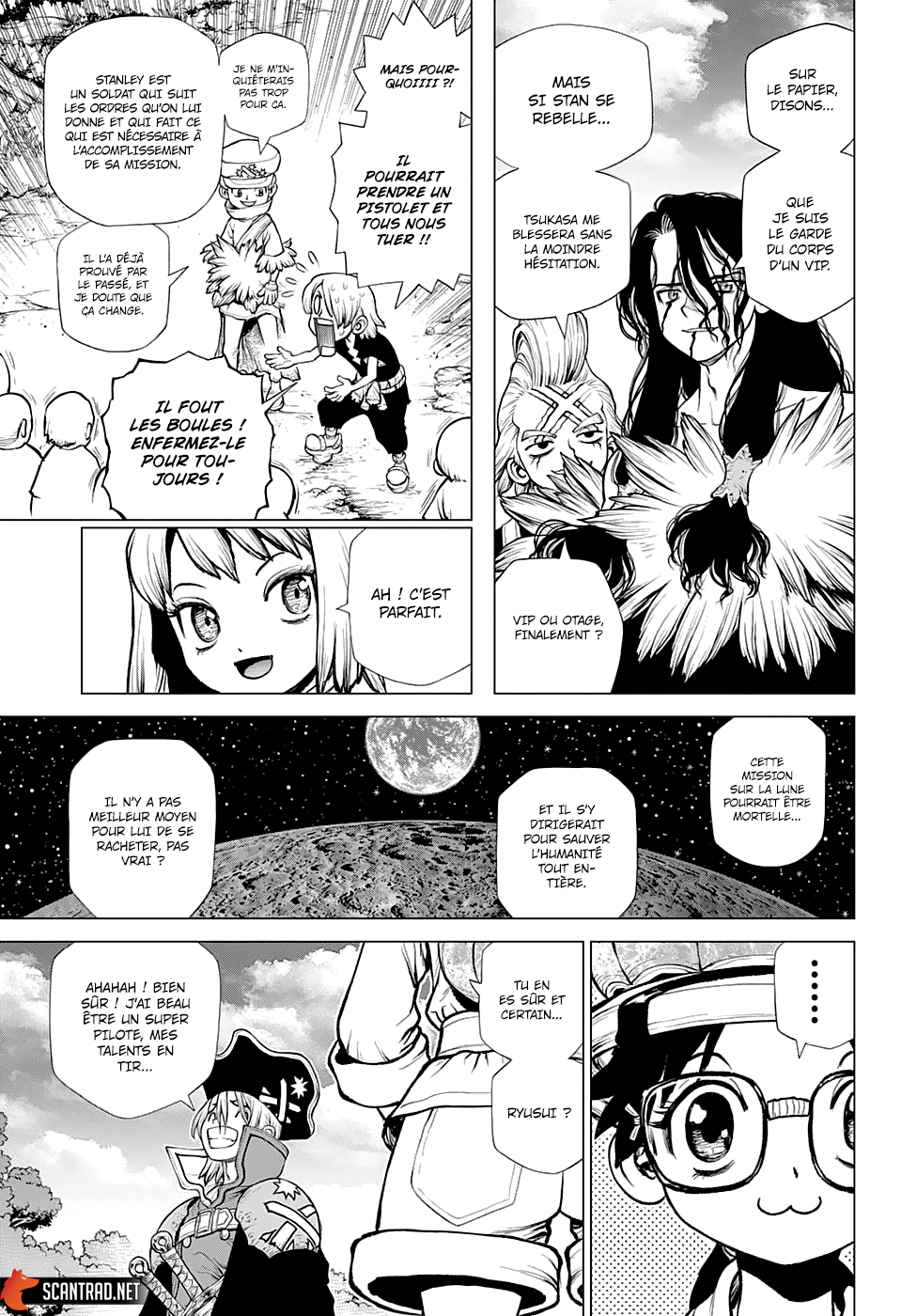  Dr. Stone Français - Dr. Stone 221 Confier ses rêves - 9