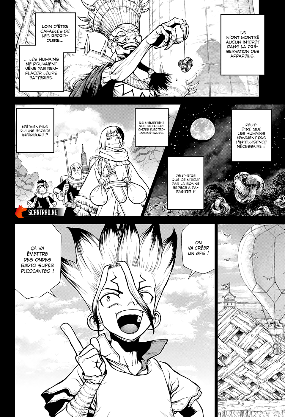  Dr. Stone Français - Dr. Stone 229 L'homme-pourquoi - 15