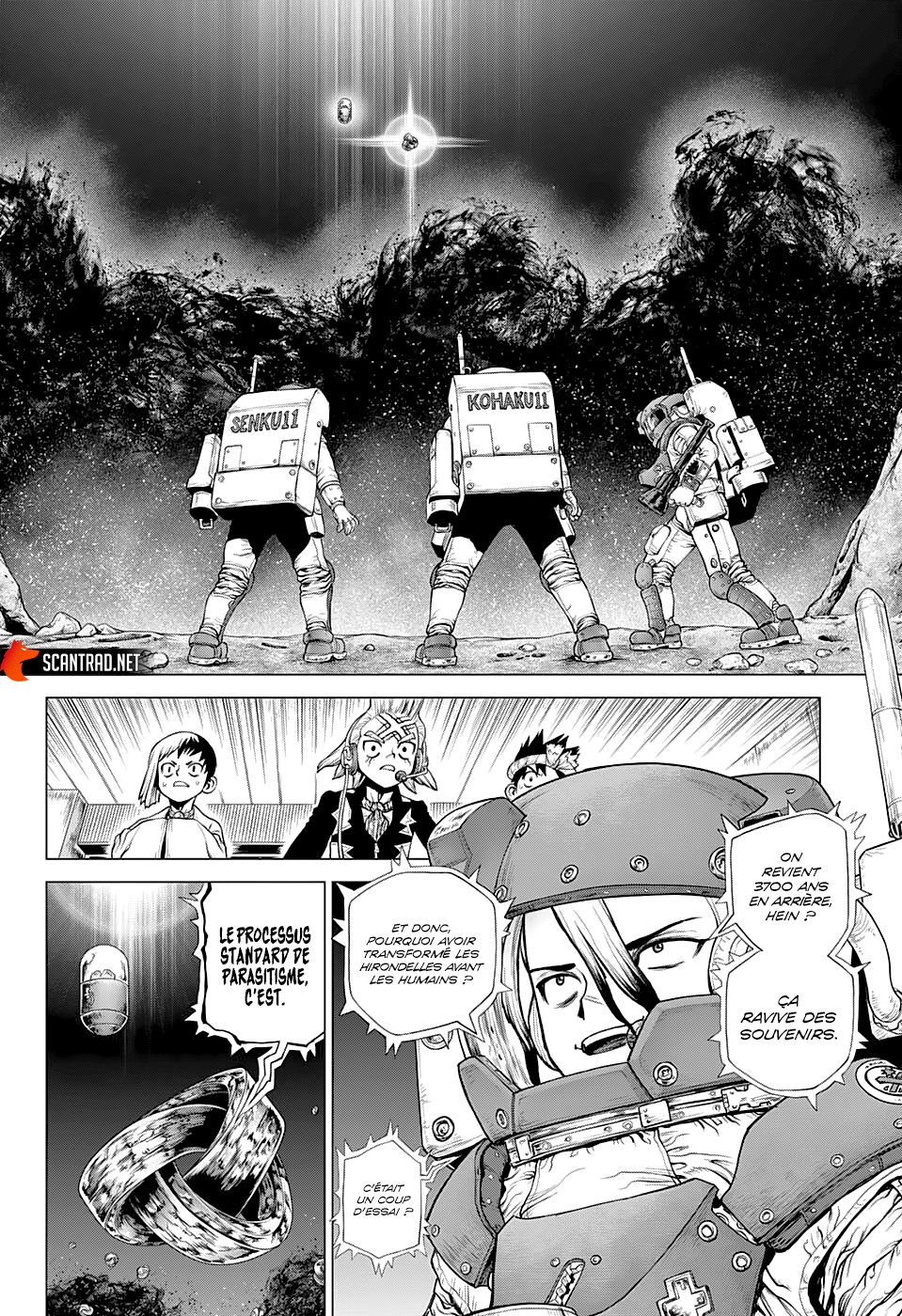  Dr. Stone Français - Dr. Stone 229 L'homme-pourquoi - 4