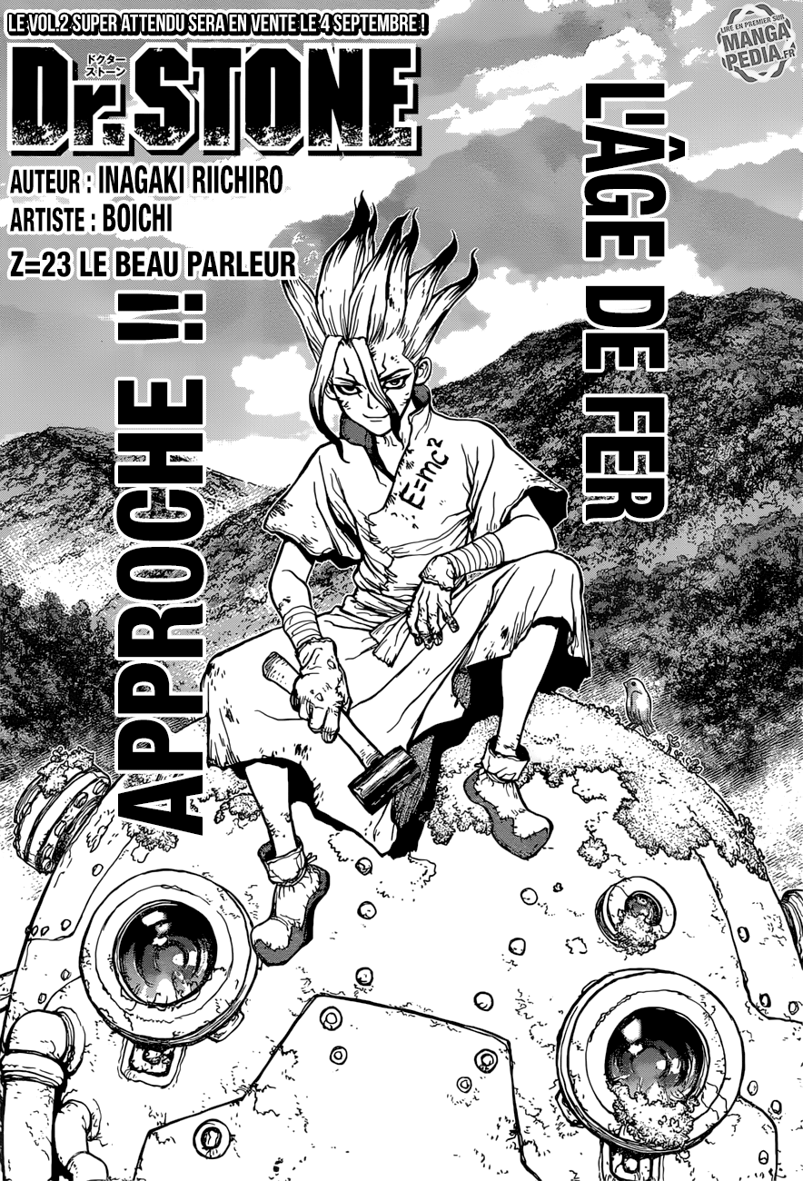  Dr. Stone Français - Dr. Stone 23 Le beau parleur - 1