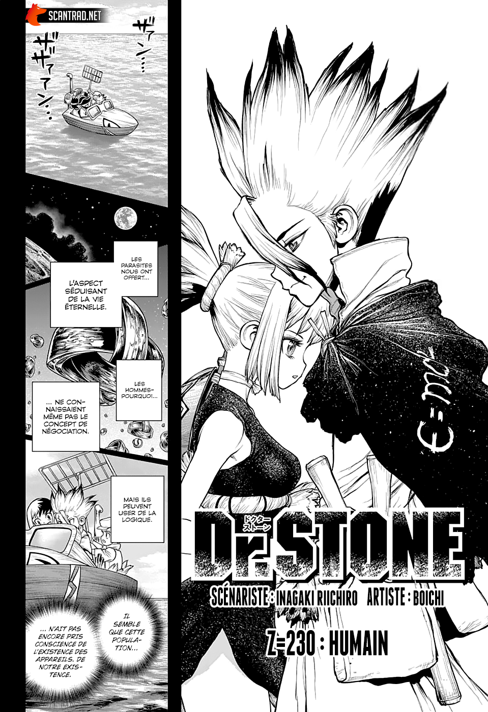  Dr. Stone Français - Dr. Stone 230 Humain - 4