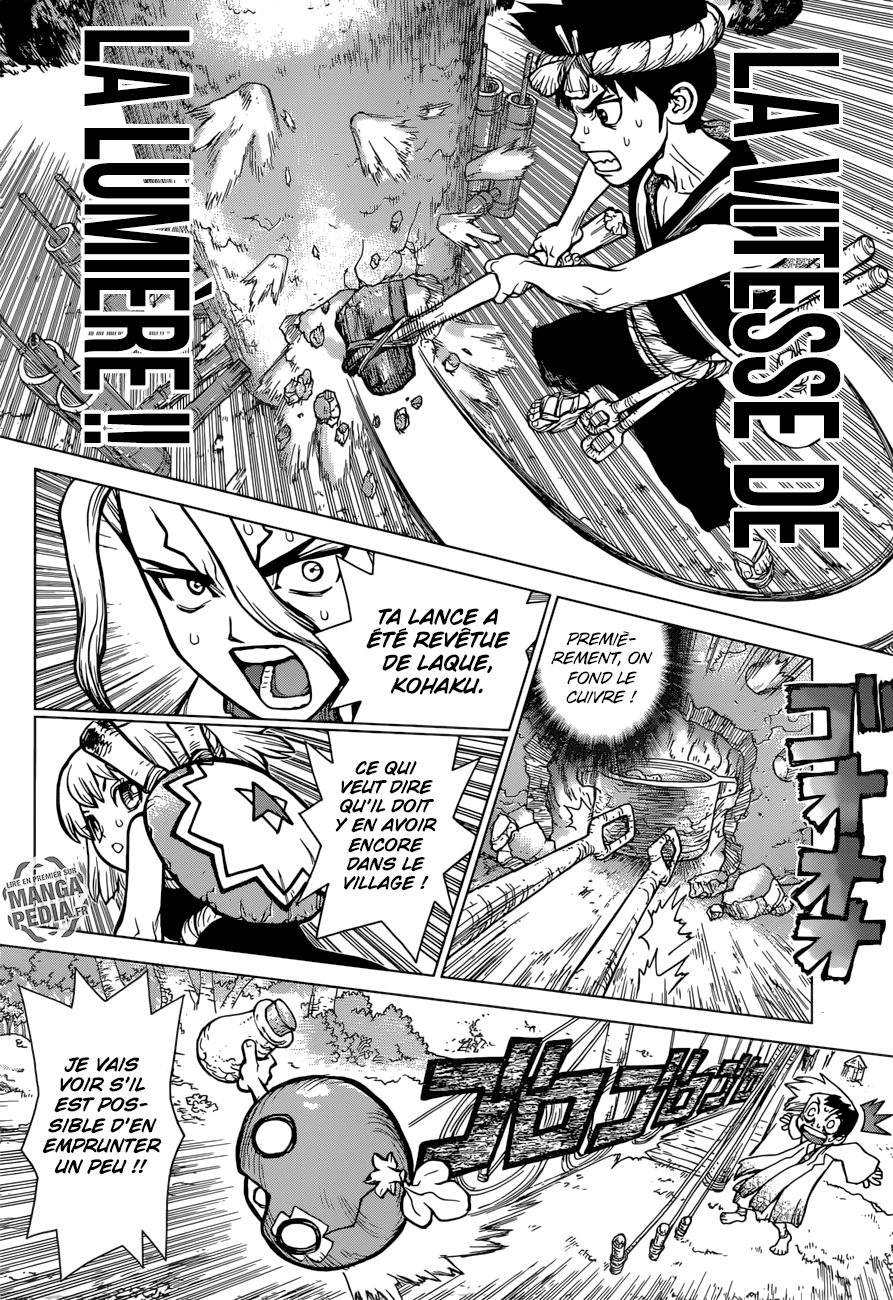  Dr. Stone Français - Dr. Stone 24 Vitesse de la lumière !!! - 8