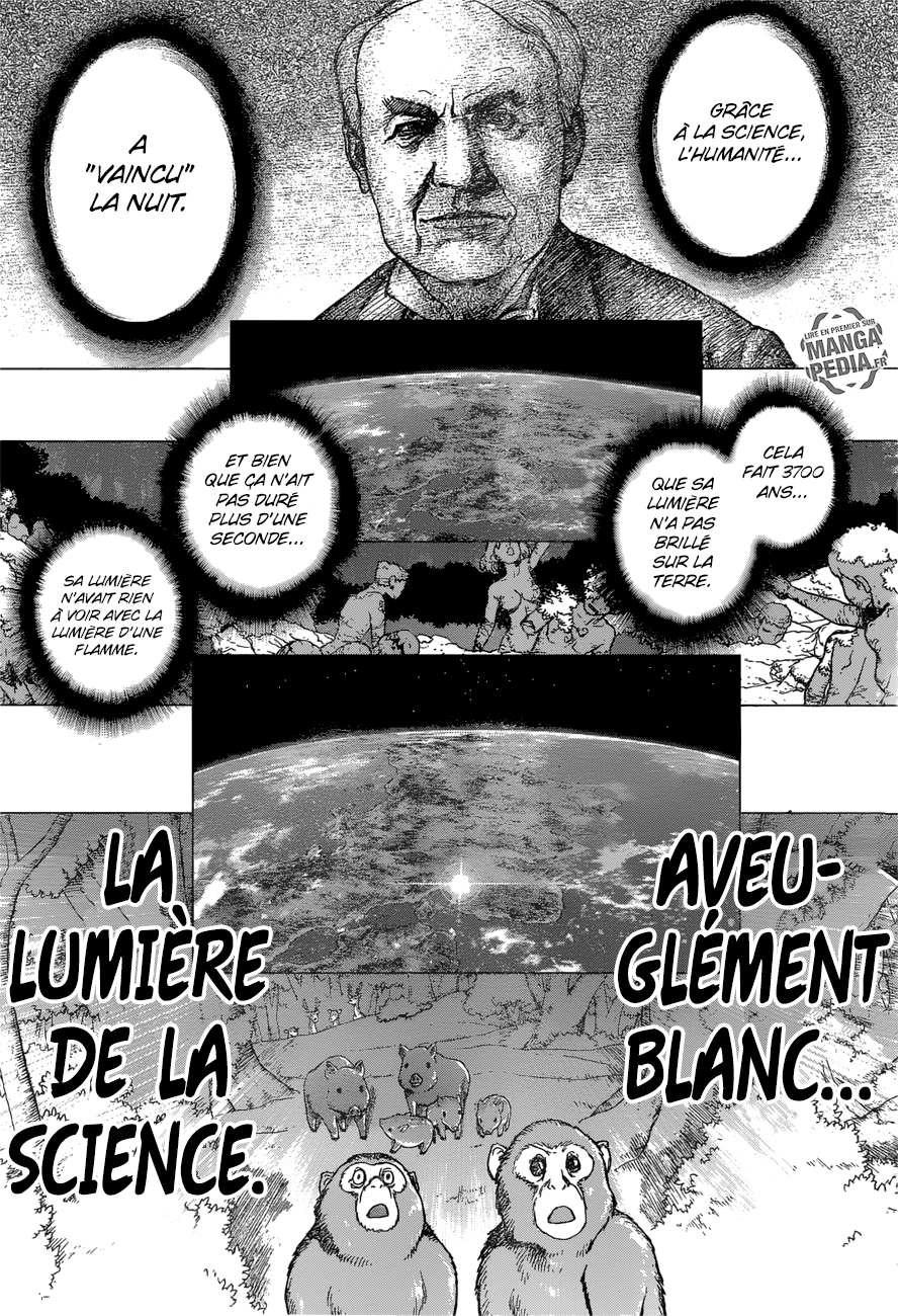  Dr. Stone Français - Dr. Stone 25 Dans cette main, je porte la lumière de la science ! - 15