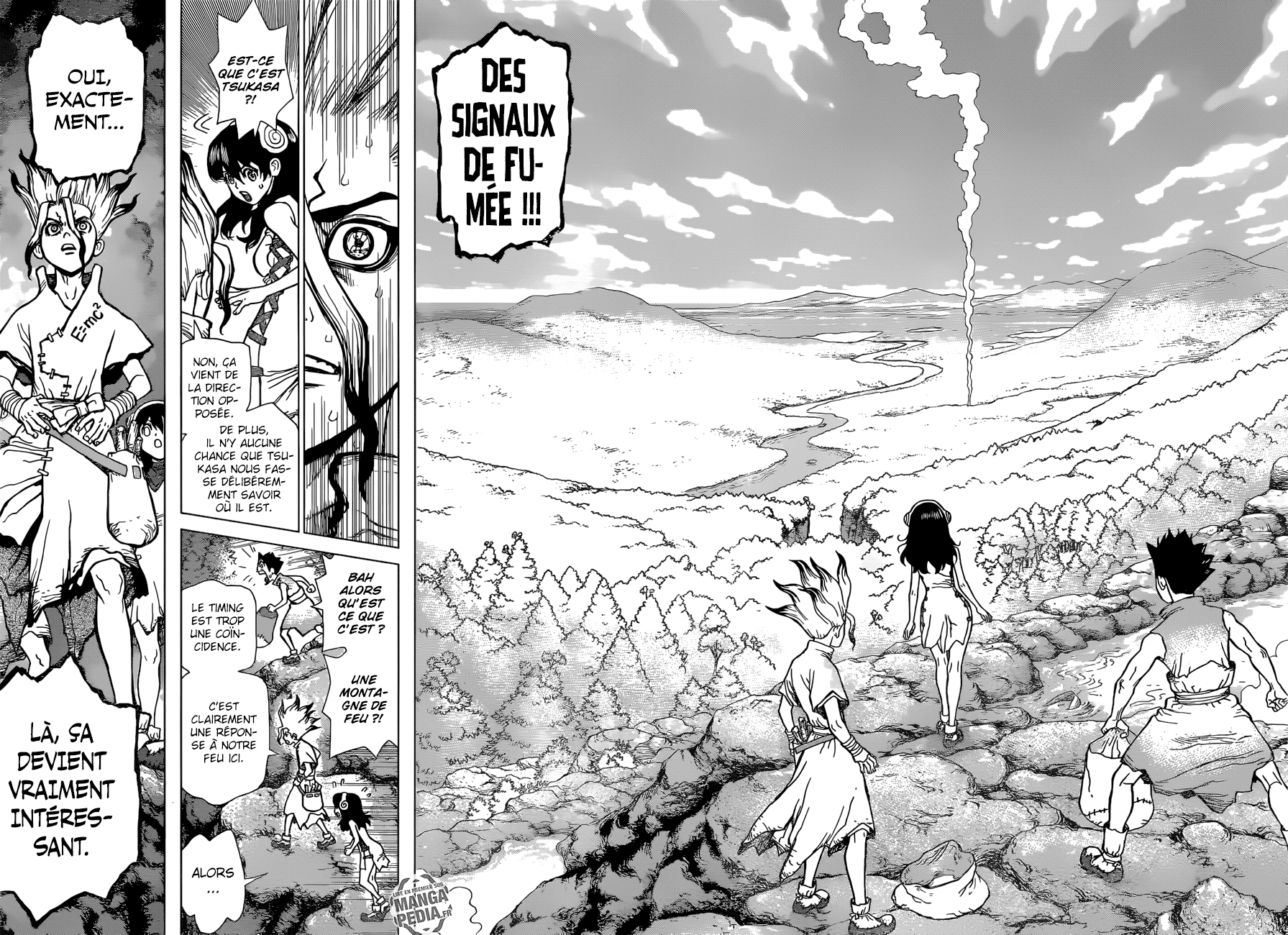  Dr. Stone Français - Dr. Stone 8 Envoyer un signal de fumée - 15