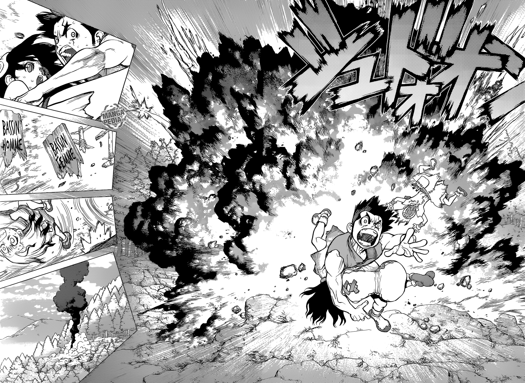  Dr. Stone Français - Dr. Stone 8 Envoyer un signal de fumée - 10