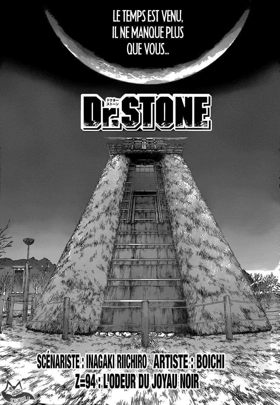  Dr. Stone Français - Dr. Stone 94 L'odeur du joyau noir - 1