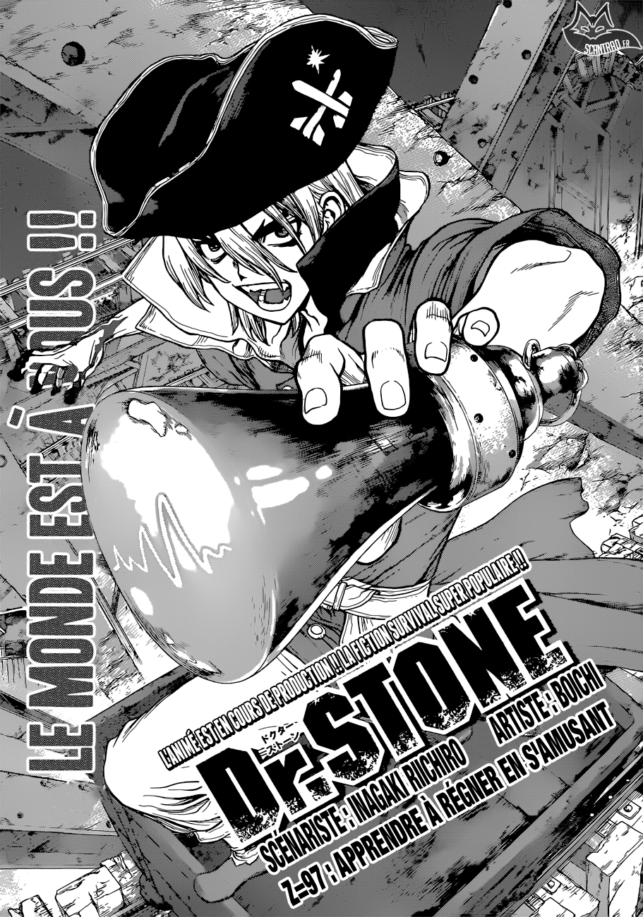  Dr. Stone Français - Dr. Stone 97 Apprendre à régner en s'amusant - 1