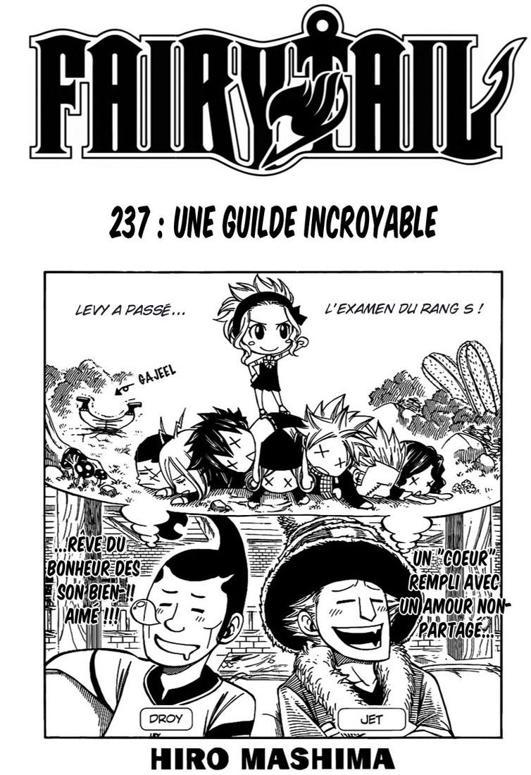  Fairy Tail Français - Fairy Tail 237 chapitre 237 - 1