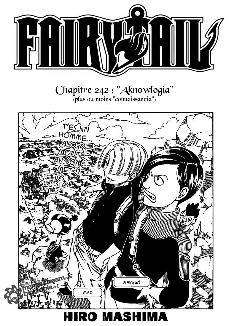  Fairy Tail Français - Fairy Tail 242 chapitre 242 - 1