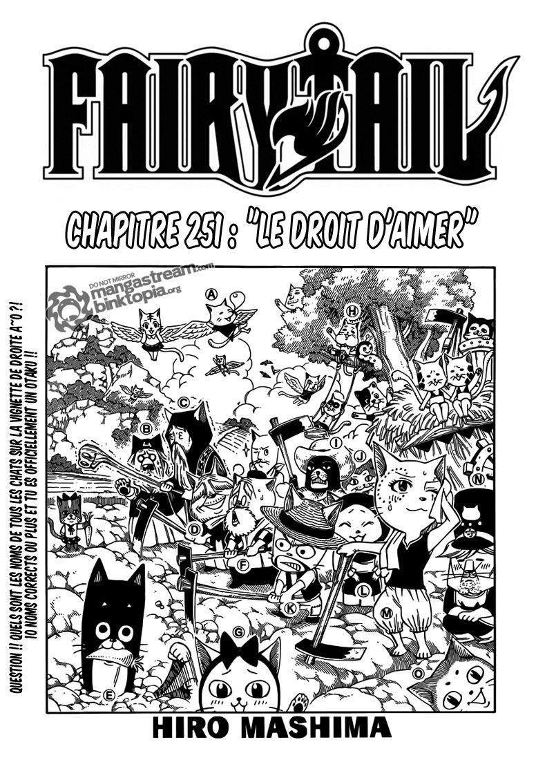  Fairy Tail Français - Fairy Tail 251 chapitre 251 - 1