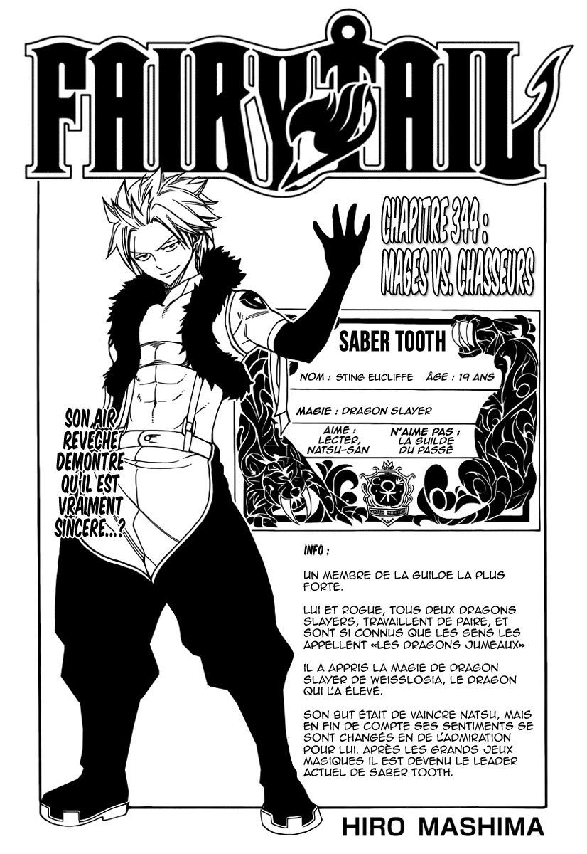  Fairy Tail Français - Fairy Tail 344 chapitre 344 - 1