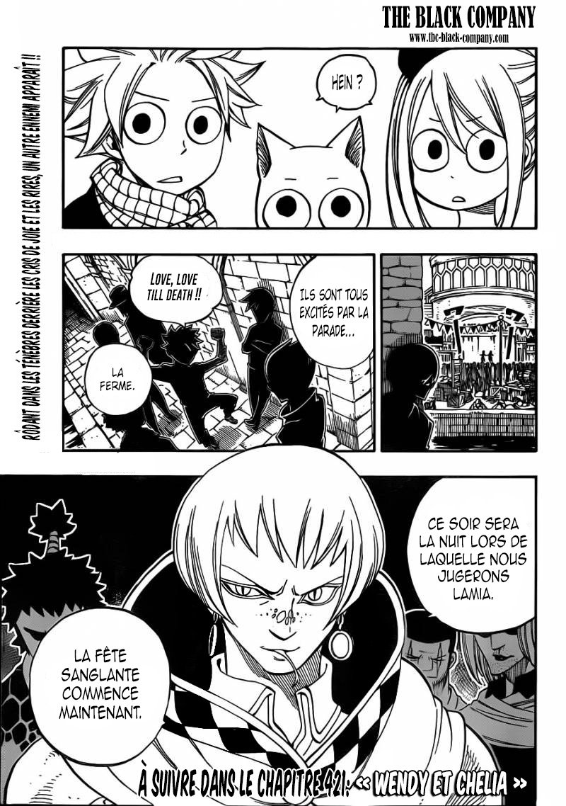  Fairy Tail Français - Fairy Tail 420 chapitre 420 - 19