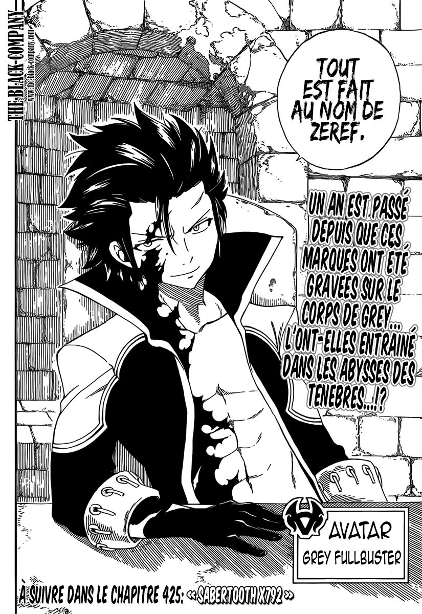  Fairy Tail Français - Fairy Tail 424 chapitre 424 - 21