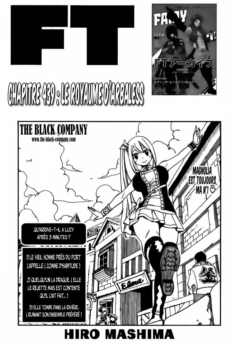  Fairy Tail Français - Fairy Tail 439 chapitre 439 - 2